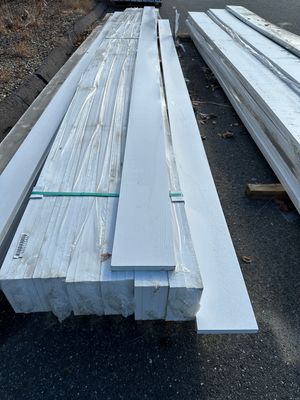 Kleer 5/4 in. x 8 in. x 18 ft. Reversible Trim (Warehouse Seconds)