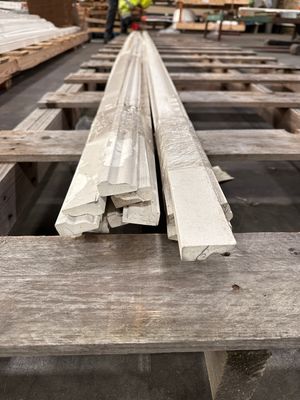 WOLF 16 ft. PVC Shingle Moulding WPVCM-210 (Warehouse Seconds)