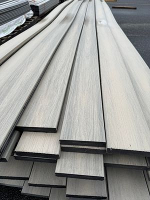 Moistureshield 1 in. x 6 in. x 16 ft. Grooved Full Profile Deck Board - Catalina (Warehouse Seconds) Moistureshield 1 in. x 6 in. x 16 ft. Grooved Full Profile Deck Board - Catalina (Warehouse Seconds)