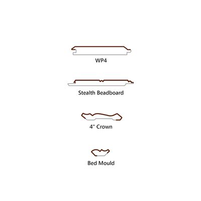 VERSATEX CANVAS SERIES 1/2 in. x 6 in. x 18 ft. BeadBoard - Turned Oak
