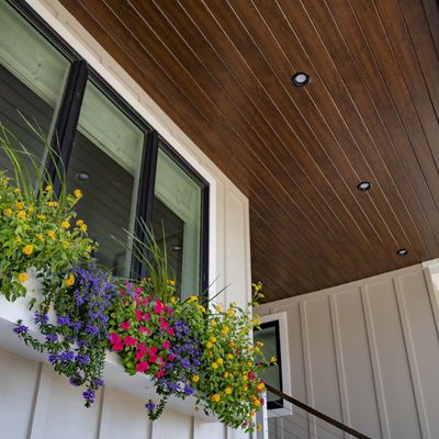 VERSATEX CANVAS SERIES 1 in. x 6 in. x 18 ft Tongue & Groove - Walnut