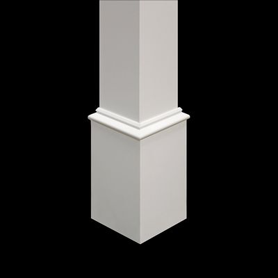 VERSATEX VERSAWRAP 6 in. x 6 in. x 10 ft. Accent PVC Column Wrap