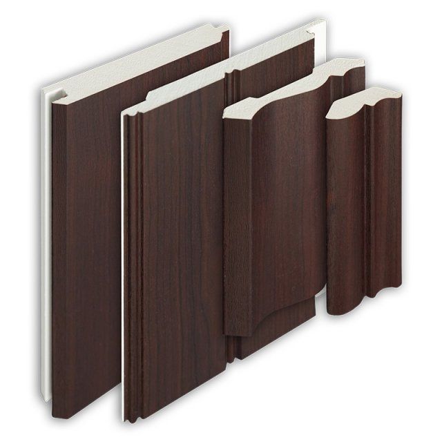 VERSATEX CANVAS SERIES 1 in. x 6 in. x 18 ft Tongue & Groove - Black Cherry