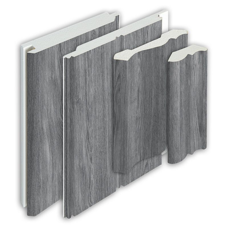 VERSATEX CANVAS SERIES 4" Crown Moulding 16' - Weathered Gray