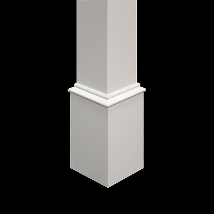 VERSATEX VERSAWRAP 8 in. x 8 in. x 10 ft. Accent PVC Column Wrap