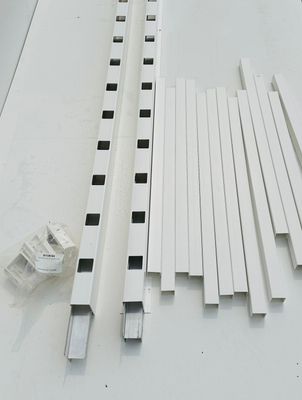 RDI 42 in. x 6 ft. Deck Top Level Vinyl Rail Kit - 1 1/2 in. Square Balusters, White (Finyl Line)