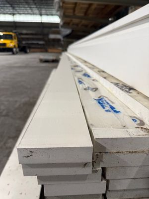 AZEK 5/4 in. x 4 in. x 18 ft. Smooth PVC Trim (Warehouse Seconds)