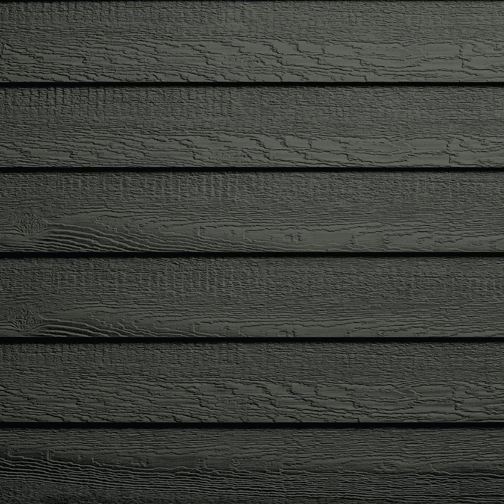 LP ExpertFinish 3/8 in. x 6 in. x 16 ft. Lap Siding 6/Bundle - Abyss Black*