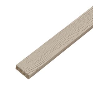 DIAMOND KOTE 19/32 in. x 3 in. x 16 ft. Smart Trim, 4/Bundle - Beige (Woodgrain)
