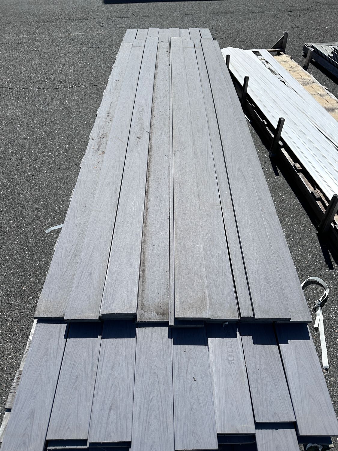 DECKORATORS 1 in. x 6 in. x 16 ft. Grooved Deck Board - Dusk (Warehouse Seconds) DECKORATORS 1 in. x 6 in. x 16 ft. Grooved Deck Board - Dusk (Warehouse Seconds)