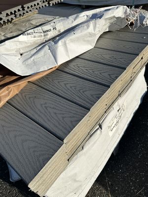 Trex Select 1 in. x 6 in. x 20 ft. Pebble Gray Square Edge Deck Board (Warehouse Seconds) Trex Select 1 in. x 6 in. x 20 ft. Pebble Gray Square Edge Deck Board (Warehouse Seconds)