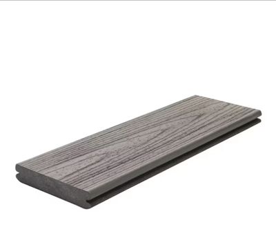 Trex Transcends 1 in. x 6 in. x 20 ft. Tropical Island Mist Square Edge Deck Board (Warehouse Seconds)