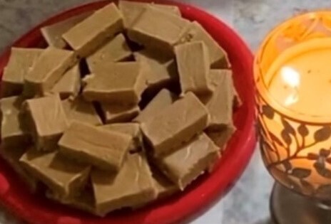 NB Peanut Butter Fudge Plain or with Walnuts - 1 lb.