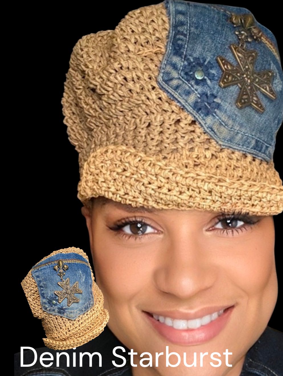 Starburst denim