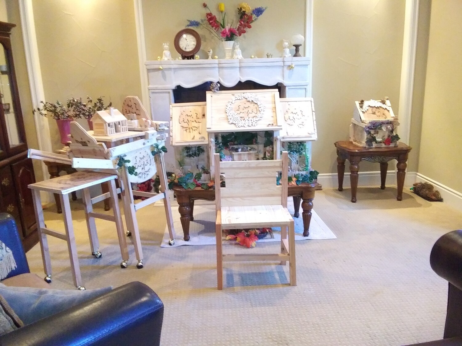 Replica Larger Wooden Chair