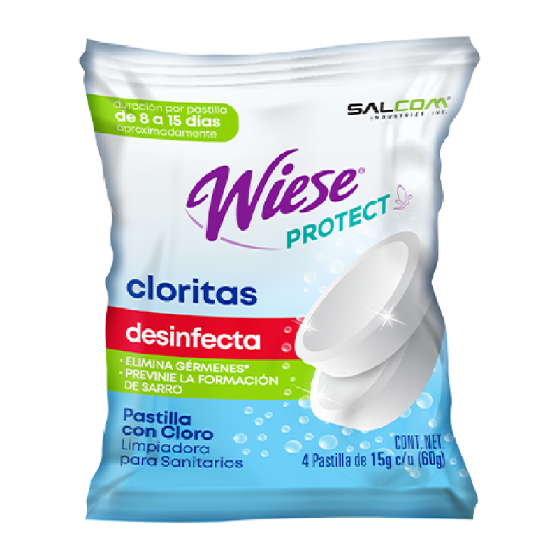 Pastilla de cloro Wiese 12 pzas c/35 gr.