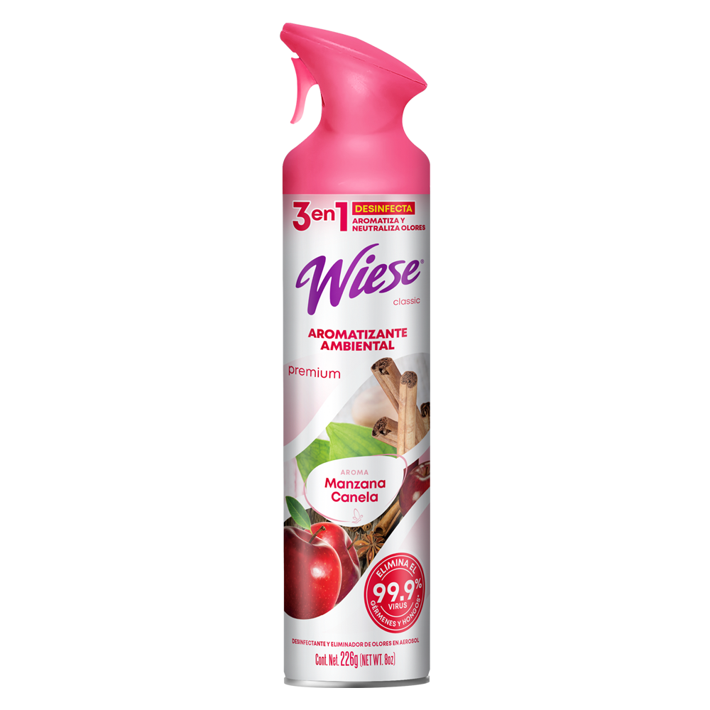 Aerosol WIESE Premium Manzana Canela 8oz