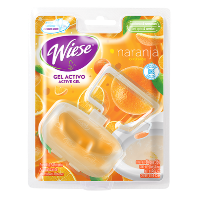 Canastilla Gel WIESE Naranja 35g