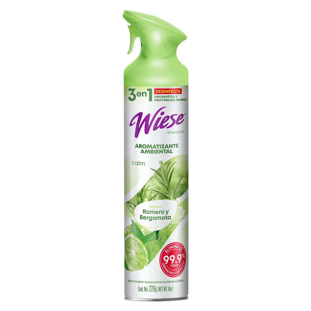 Aerosol Theraphy Calm WIESE Romero y Bergamota 8oz