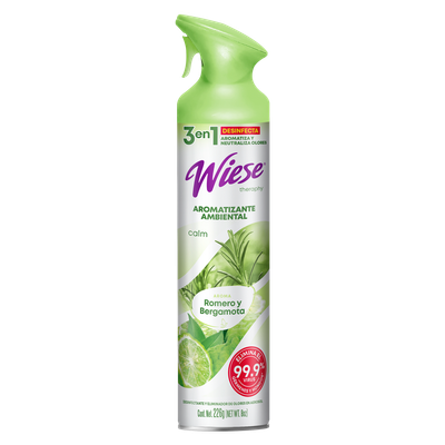 Aerosol Theraphy Calm WIESE Romero y Bergamota 8oz