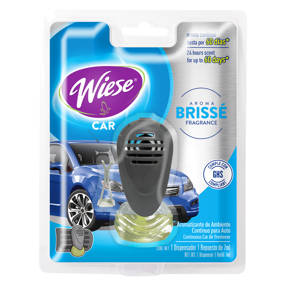 Aromatizante Auto WIESE Brisse Caja Exhibidora