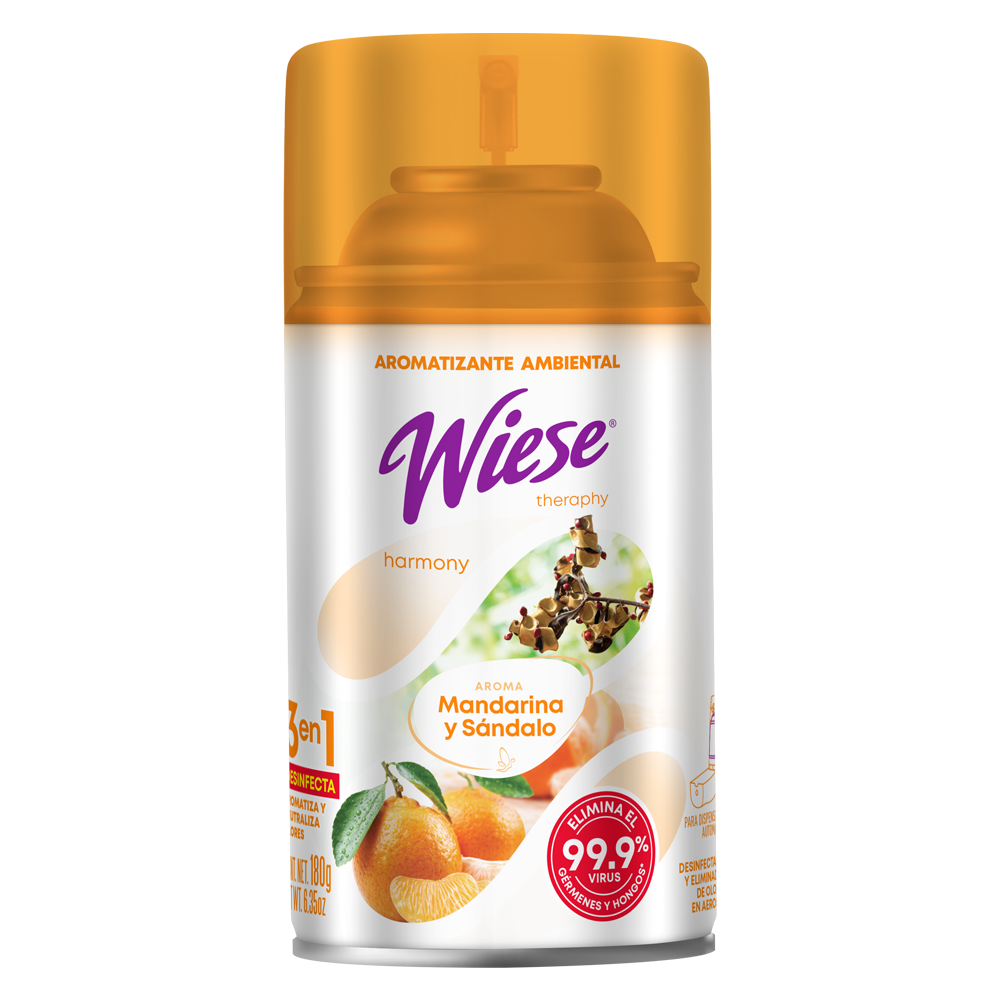 Metered Theraphy Harmony WIESE Mandarina y Sandalo 180g