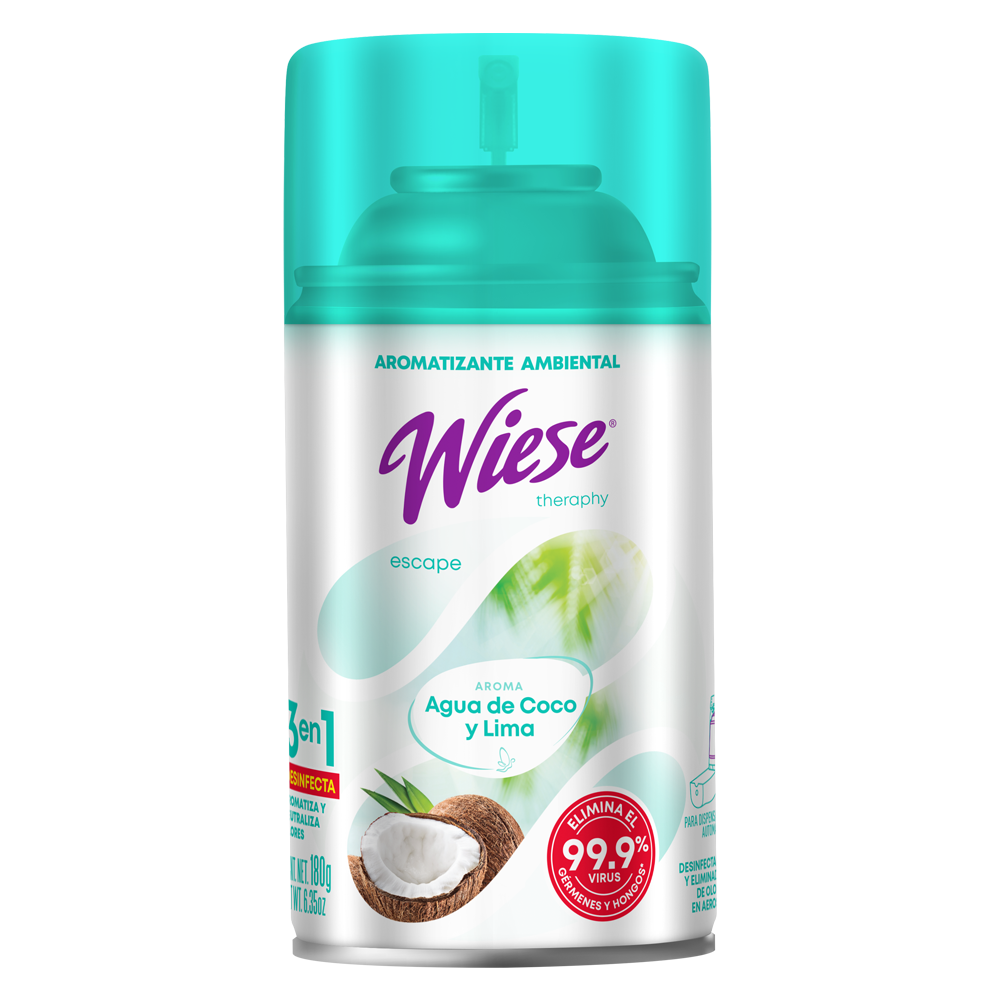 Metered Theraphy Escape WIESE Agua de Coco y Lima 180g