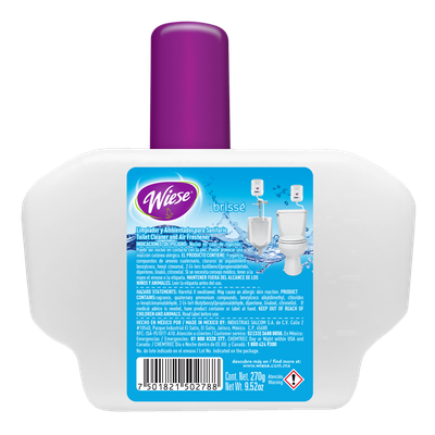 Repuesto Líquido Goteador WIESE Brisse 270g/9.52oz