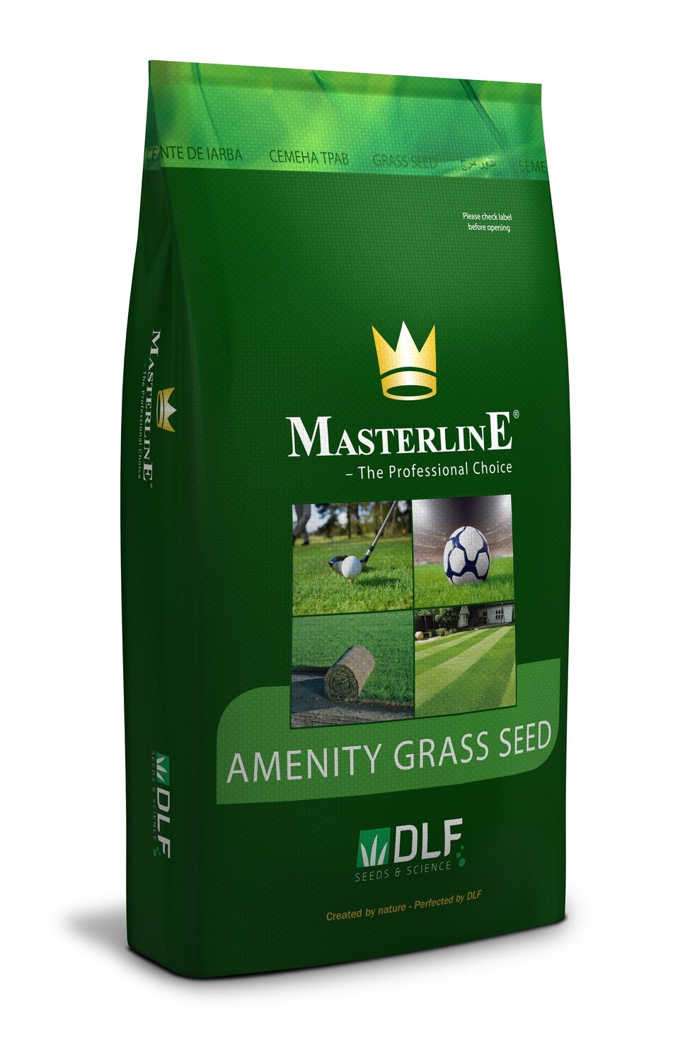 DLF MASTERLINE PM52 GREENFINE Fine lawns (without Ryegrass) -  10kg bag