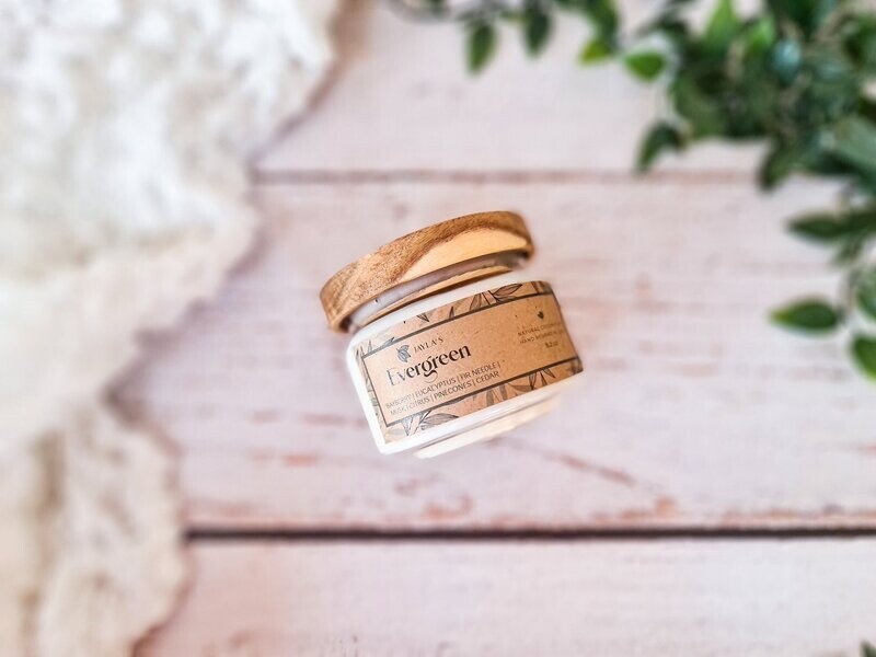 Evergreen Candle