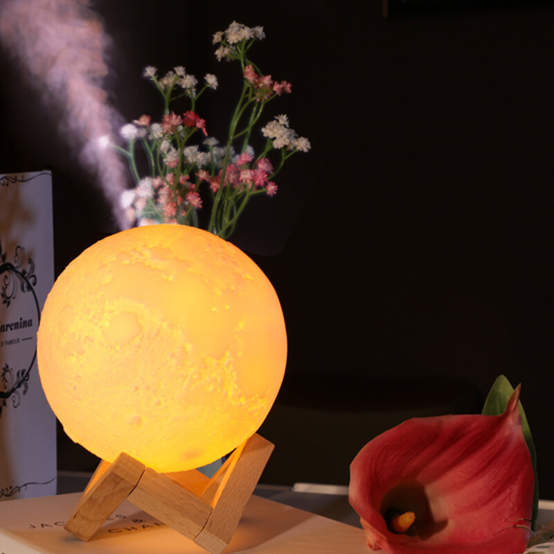 Moon Light USB rechargeable ultrasonic humidifier