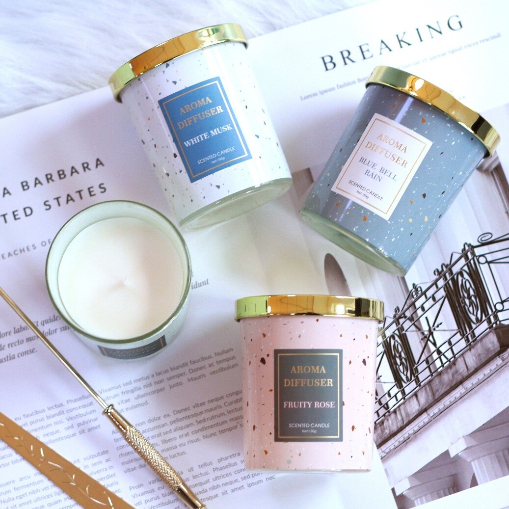 OEM Glass Jar Soy Candle