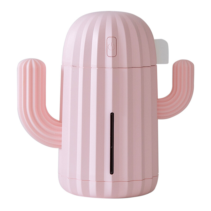 Mini Cactus Humidifier Portable USB, Colour: Pink