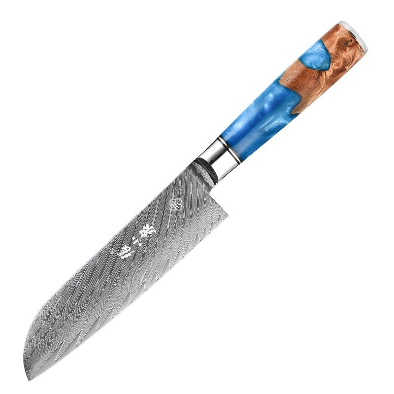 Damascus Chef Knife 7&quot;