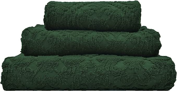 COUNTRY HOUSE TWL BATH- DARK GRREN