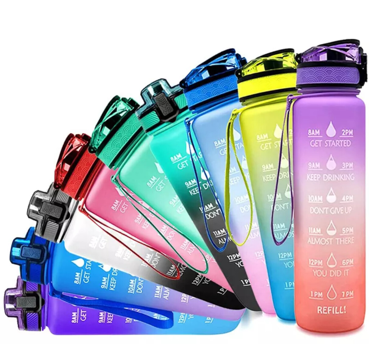 Motivational Water Bottle 32oz