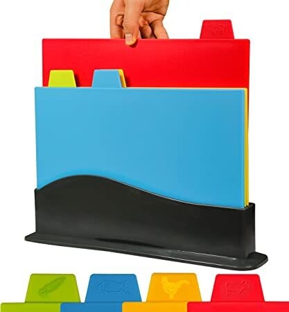 Chopping board 4pcs Sets with Base
