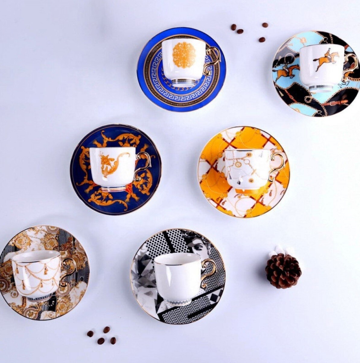 Turkish Coffee Cups-6pcs