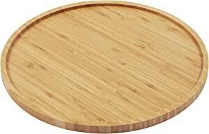 Round Wood Tray