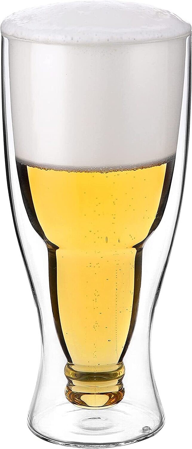 Double Wall Beer Glass 250ml