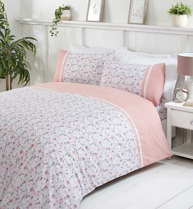 Penelope Blush Duvet Set- Double