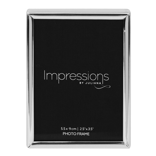 Impressions Thin Silver Plated Photo Frame 2.5x3.50
