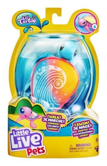 Little Live Pets &#39;Lil Turtle Series Blue