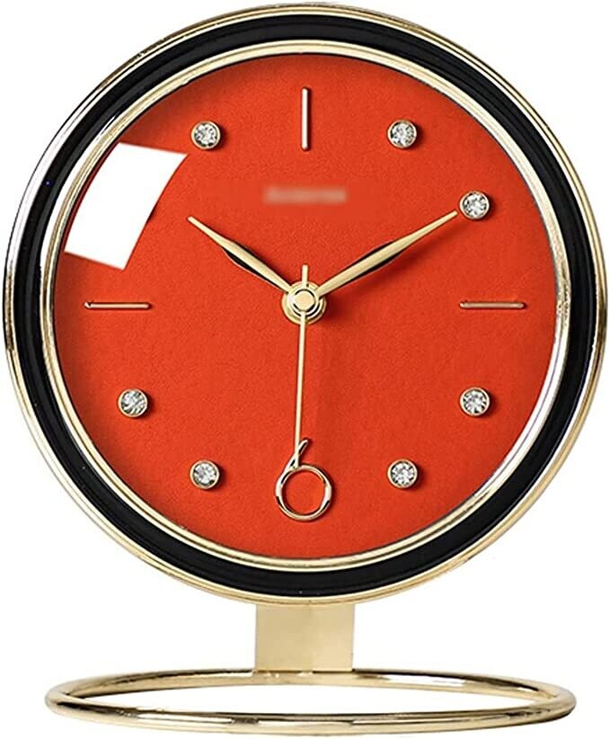 NORDIC LIVINGROOM CLOCK- Red