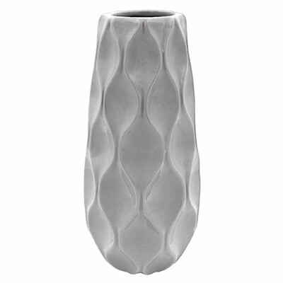 VASE WAVE VASE GREY