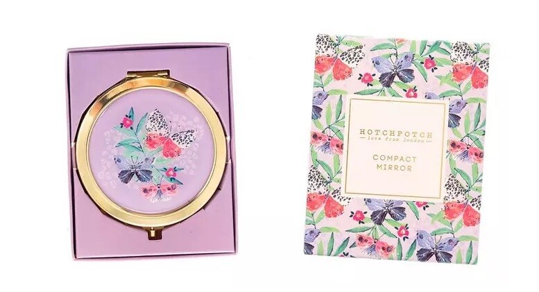 FRIDA BUTTERFLY COMPACT MIRROR