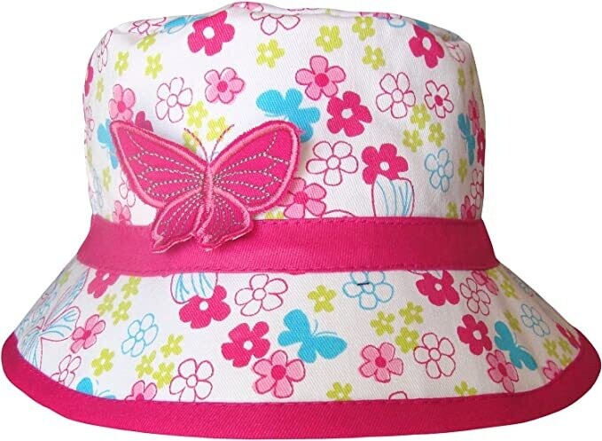 GIRLS EMBELLISHED BUTTERFLY HAT