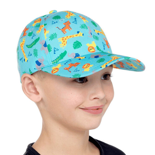 KIDS ANIMAL PRINT CAP