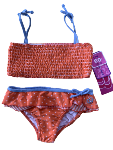Girls Swimming Costume Bikini Tankini Swimsuit-size 6x