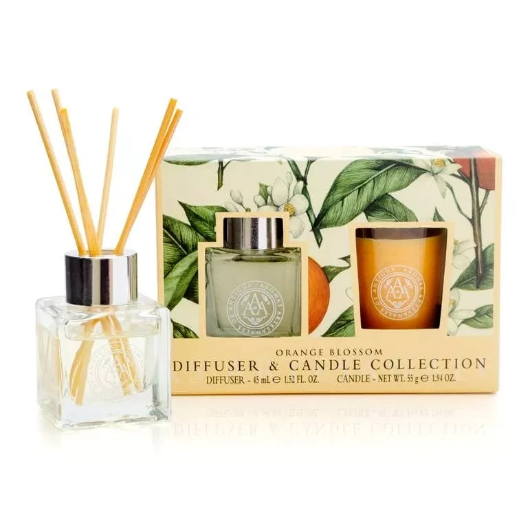 Mini Diffuser and Candle Set Orange Blossom